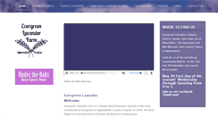 Desktop Screenshot of evergreenlavender.com